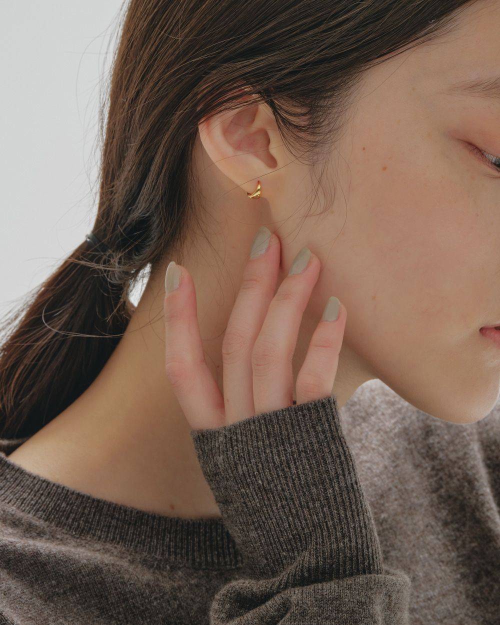 Petit Curvy Pierce(Silver925)