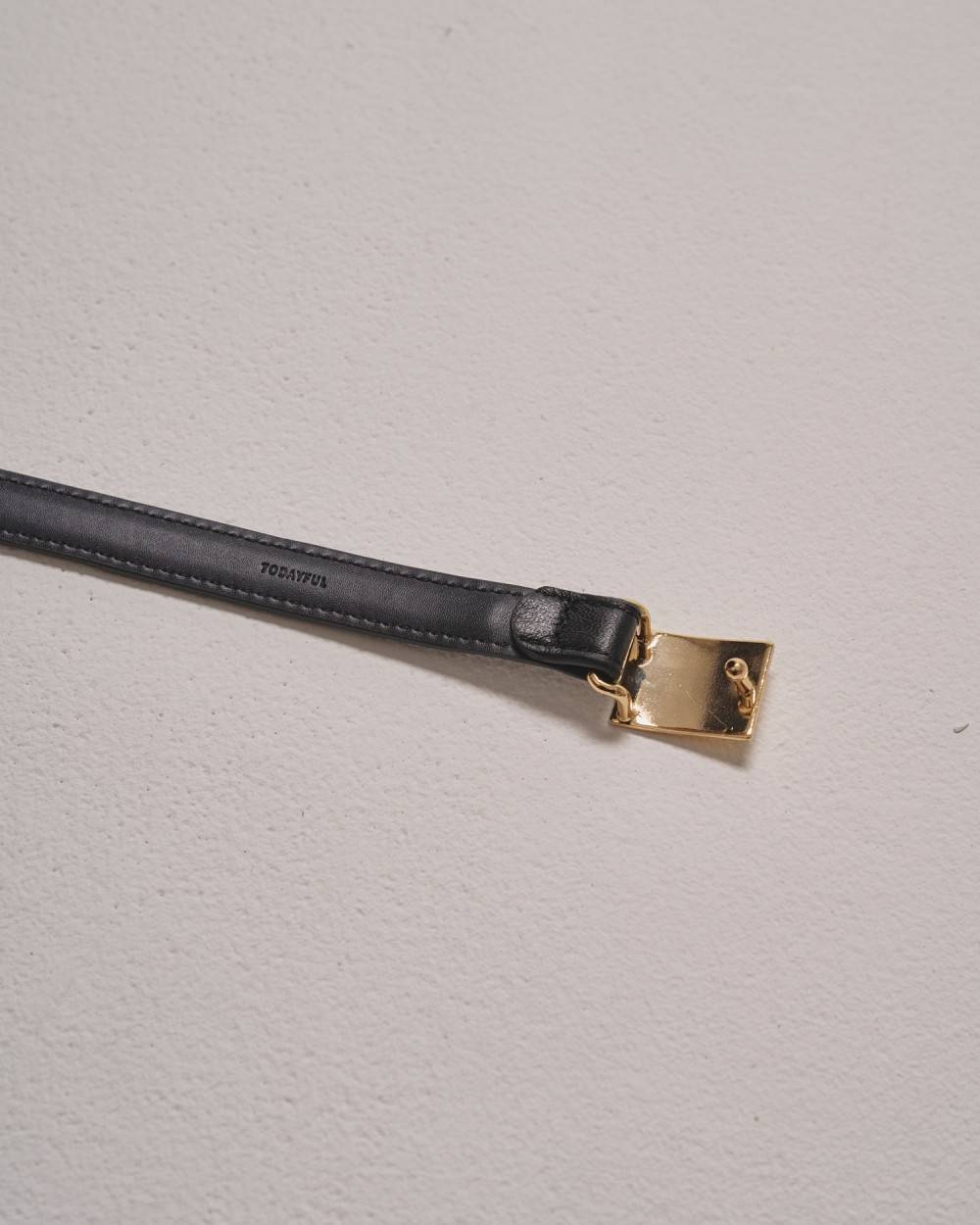 Square Plate Belt Square Plate Belt(スクエアプレートベルト)です。12691001,ベルト,レザー,スクエアベルト,小物,todayful,トゥデイフル,lifes,吉田怜香,26ss