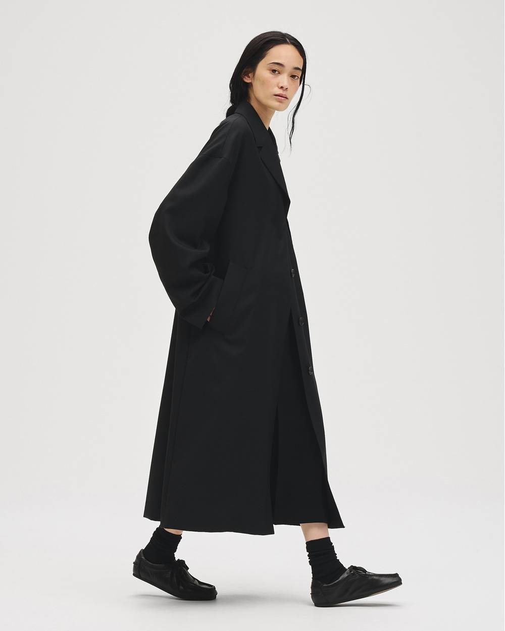 Wool100% Spring Coat Wool100% Spring Coat,ウール100%スプリングコート,12710002,ウール100%,スプリングコート,コート,100%ウール,アウター,todayful,トゥデイフル,lifes,吉田怜香,27ss