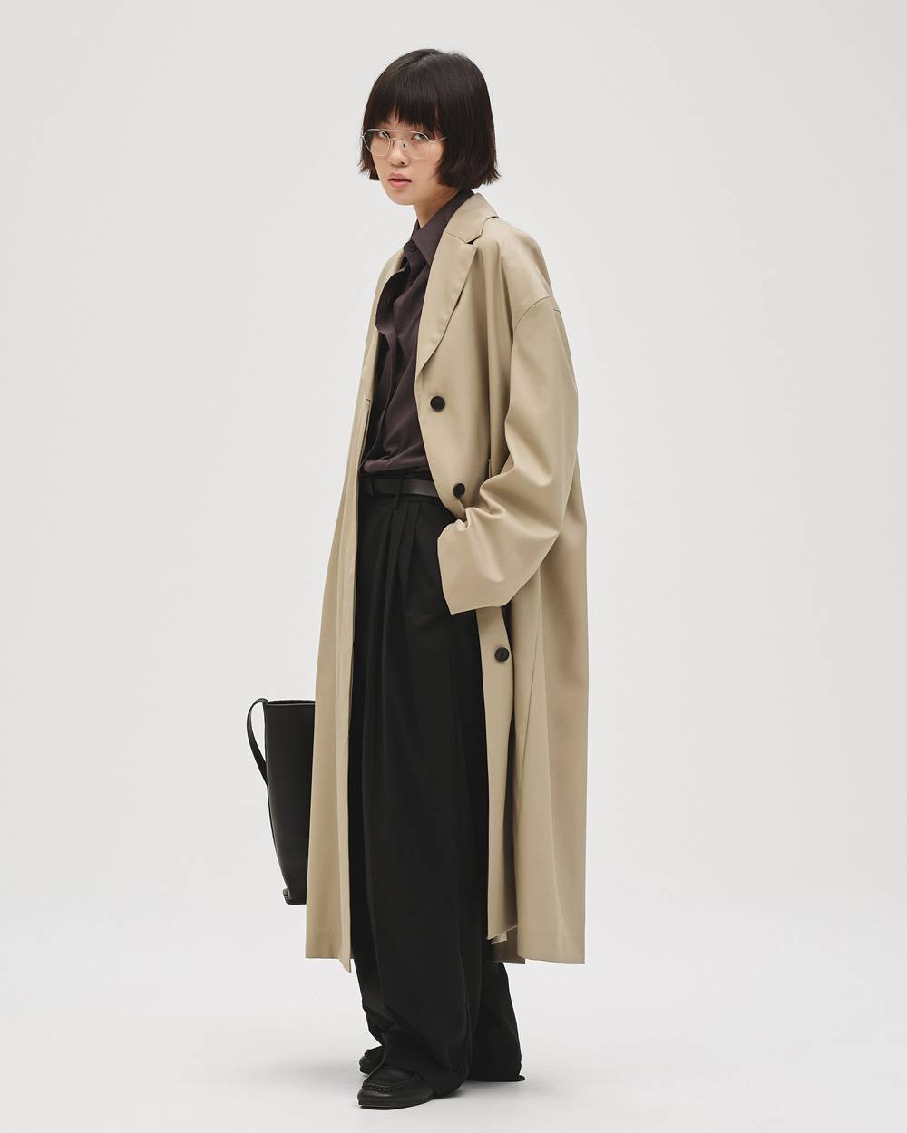 Wool100% Spring Coat Wool100% Spring Coat,ウール100%スプリングコート,12710002,ウール100%,スプリングコート,コート,100%ウール,アウター,todayful,トゥデイフル,lifes,吉田怜香,27ss