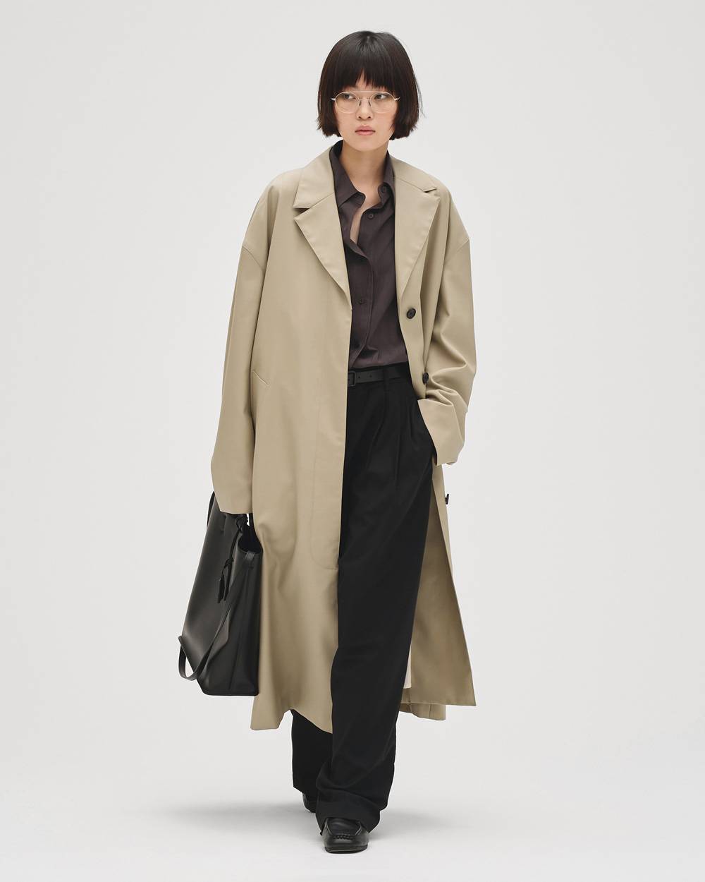 Wool100% Spring Coat Wool100% Spring Coat,ウール100%スプリングコート,12710002,ウール100%,スプリングコート,コート,100%ウール,アウター,todayful,トゥデイフル,lifes,吉田怜香,27ss
