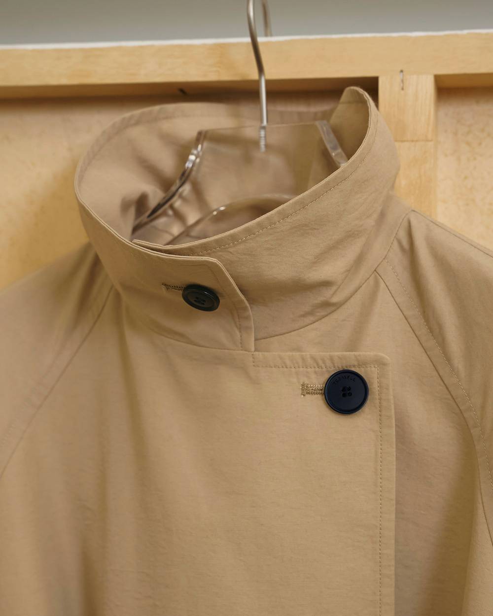 Spring Short Trench Spring Short Trench,スプリングショートトレンチ,12710003,スプリングトレンチ,トレンチコート,ショートトレンチ,コート,アウター,todayful,トゥデイフル,lifes,吉田怜香,27ss