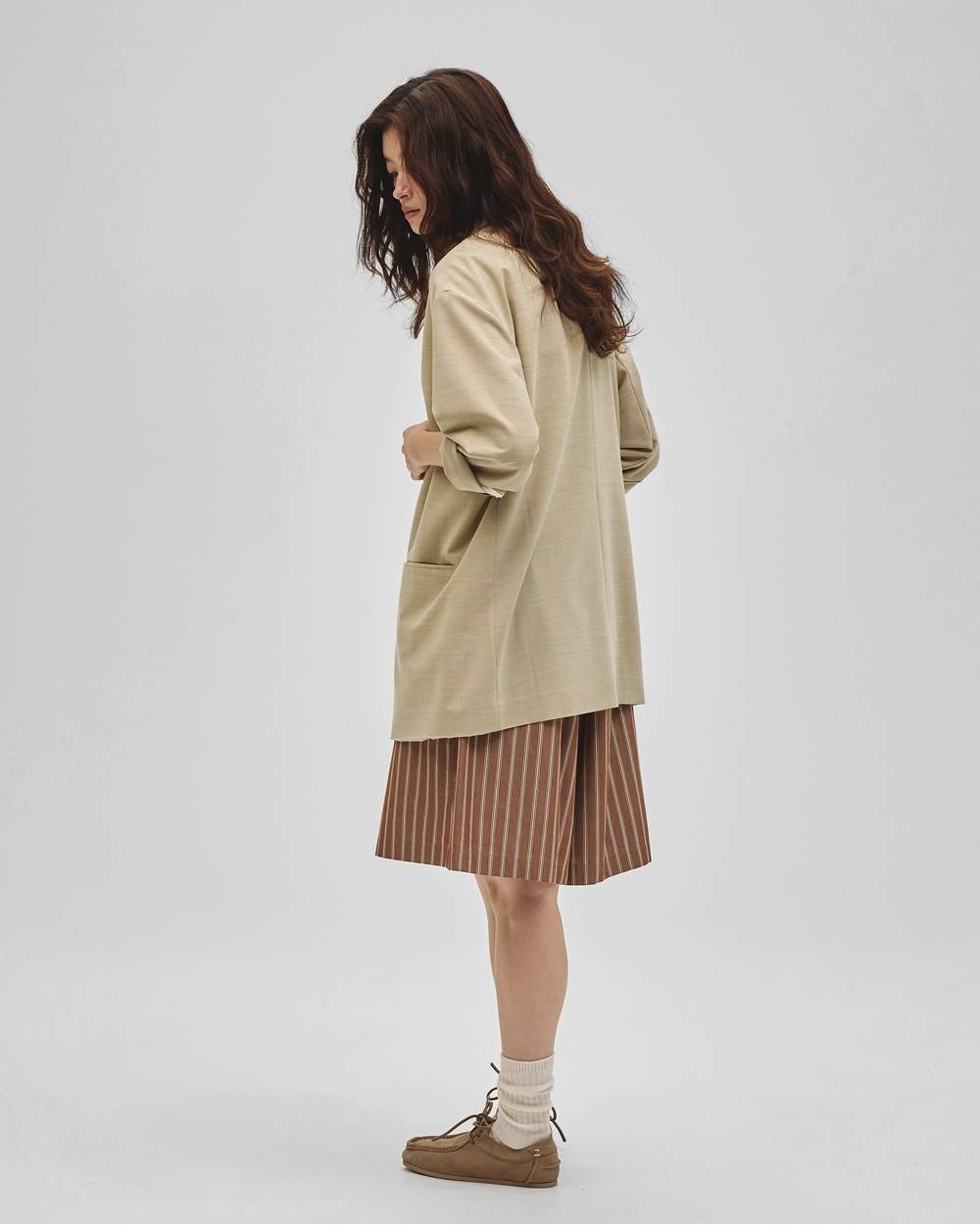 Twill Rough Jacket Twill Rough Jacket,ツイルラフジャケット,12710103,ツイルジャケット,ジャケット,ラフジャケット,スプリングジャケット,アウター,todayful,トゥデイフル,lifes,吉田怜香,27ss
