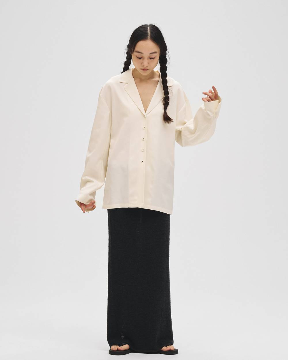 Satin Shirts Jacket Satin Shirts Jacket,サテンシャツジャケット,12710104,シャツジャケット,サテンジャケット,ジャケット,アウター,todayful,トゥデイフル,lifes,吉田怜香,27ss