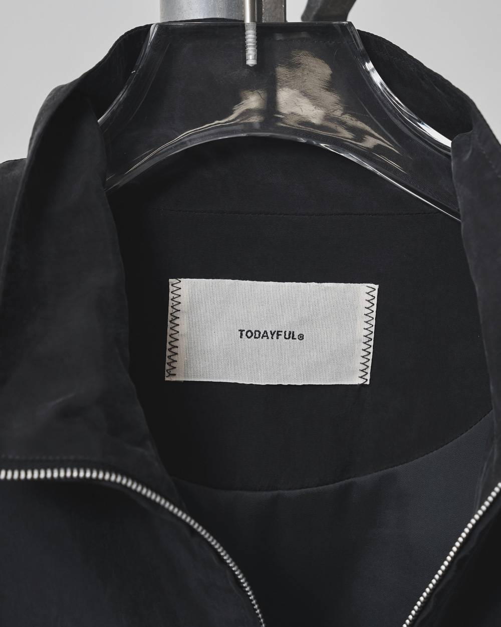 Silky Zip Blouson Silky Zip Blouson,シルキージップブルゾン,12710203,ジップブルゾン,シルキーブルゾン,ブルゾン,アウター,todayful,トゥデイフル,lifes,吉田怜香,27ss