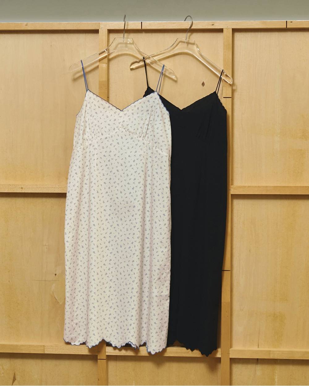Cotton Scallop Dress Cotton Scallop Dress,コットンスカラップドレス,12710304,スカラップドレス,ドレス,ワンピース,コットンドレス,todayful,トゥデイフル,lifes,吉田怜香,27ss