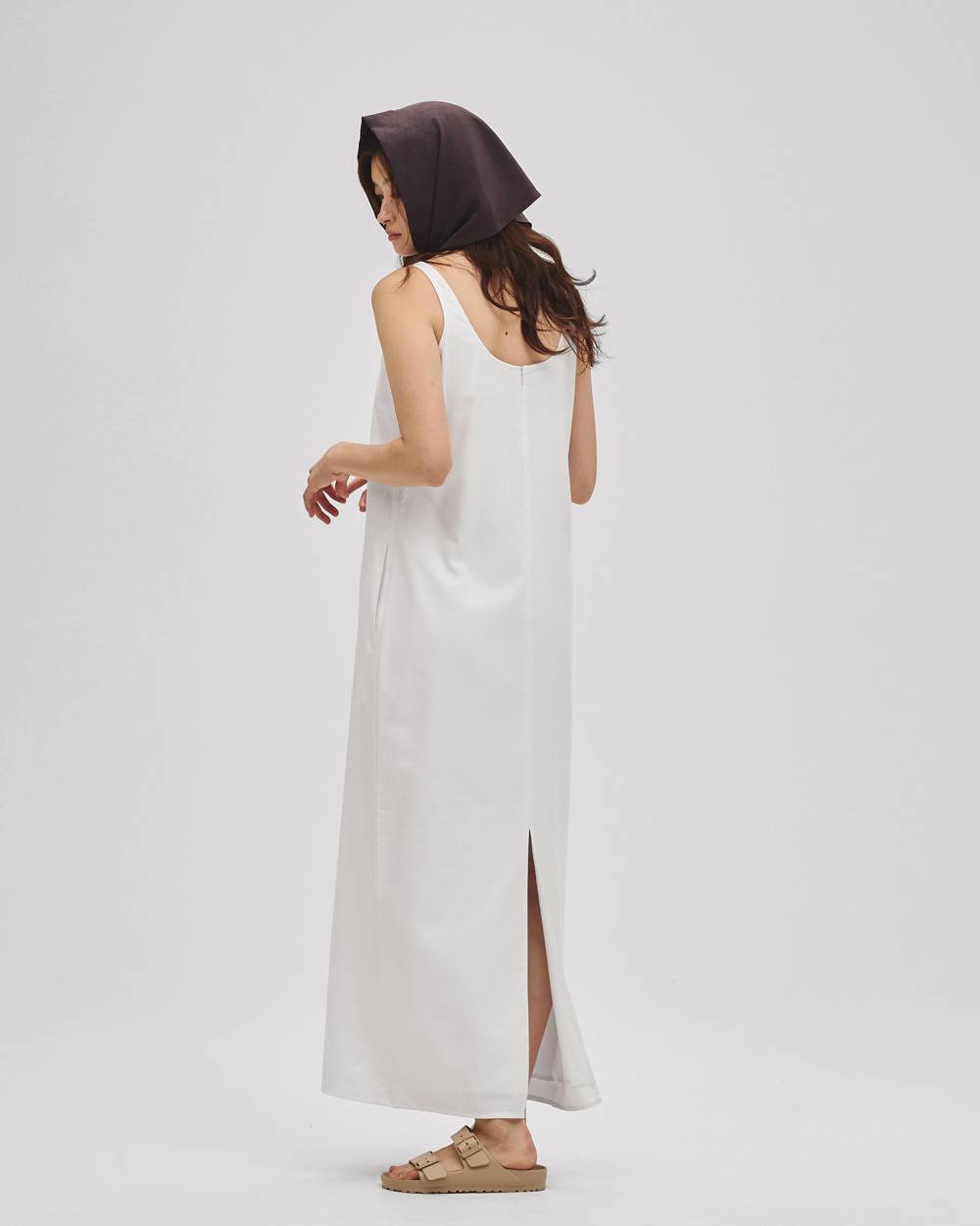 Uneck Cotton Dress Uneck Cotton Dress,ユーネックコットンドレス,12710310,ユーネックドレス,コットンドレス,ドレス,ワンピース,todayful,トゥデイフル,lifes,吉田怜香,27ss