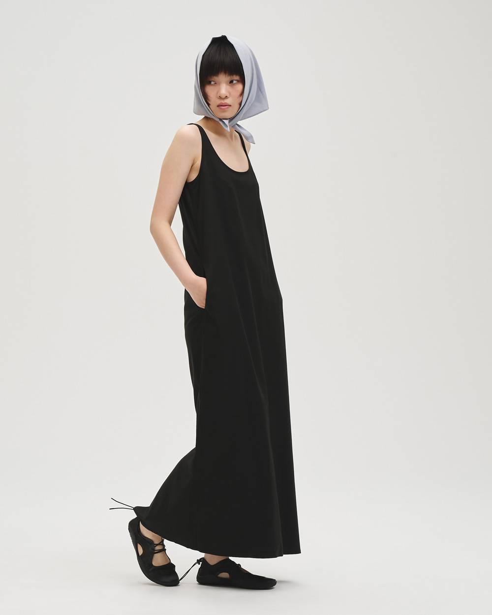 Uneck Cotton Dress Uneck Cotton Dress,ユーネックコットンドレス,12710310,ユーネックドレス,コットンドレス,ドレス,ワンピース,todayful,トゥデイフル,lifes,吉田怜香,27ss