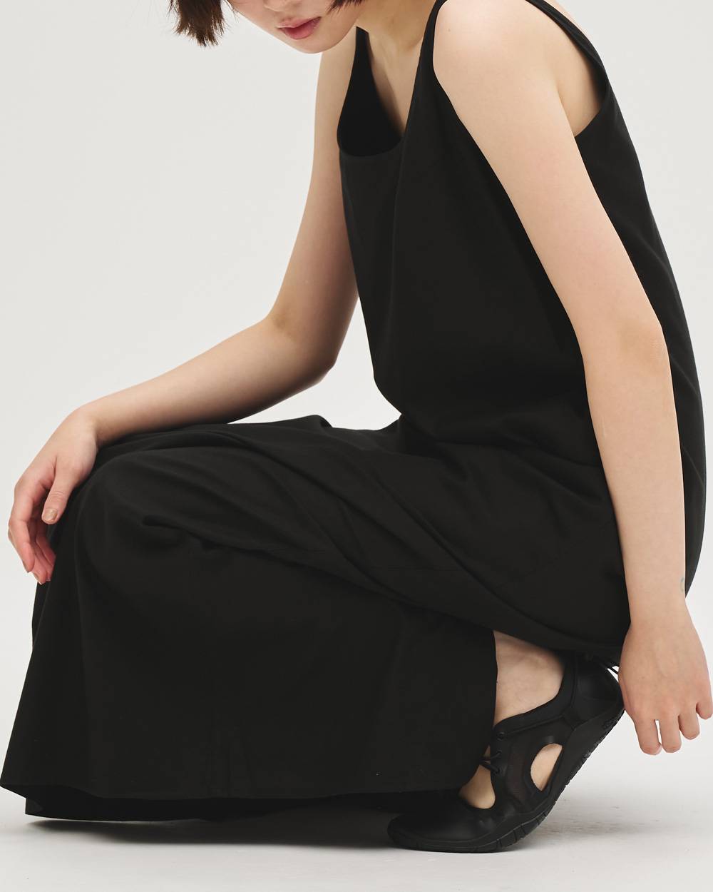 Uneck Cotton Dress Uneck Cotton Dress,ユーネックコットンドレス,12710310,ユーネックドレス,コットンドレス,ドレス,ワンピース,todayful,トゥデイフル,lifes,吉田怜香,27ss