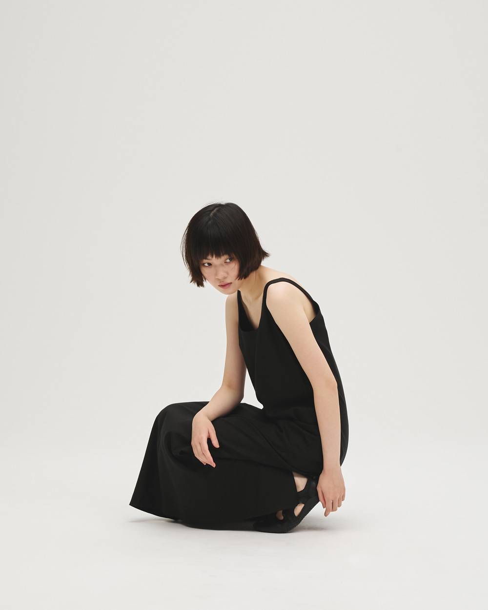 Uneck Cotton Dress Uneck Cotton Dress,ユーネックコットンドレス,12710310,ユーネックドレス,コットンドレス,ドレス,ワンピース,todayful,トゥデイフル,lifes,吉田怜香,27ss