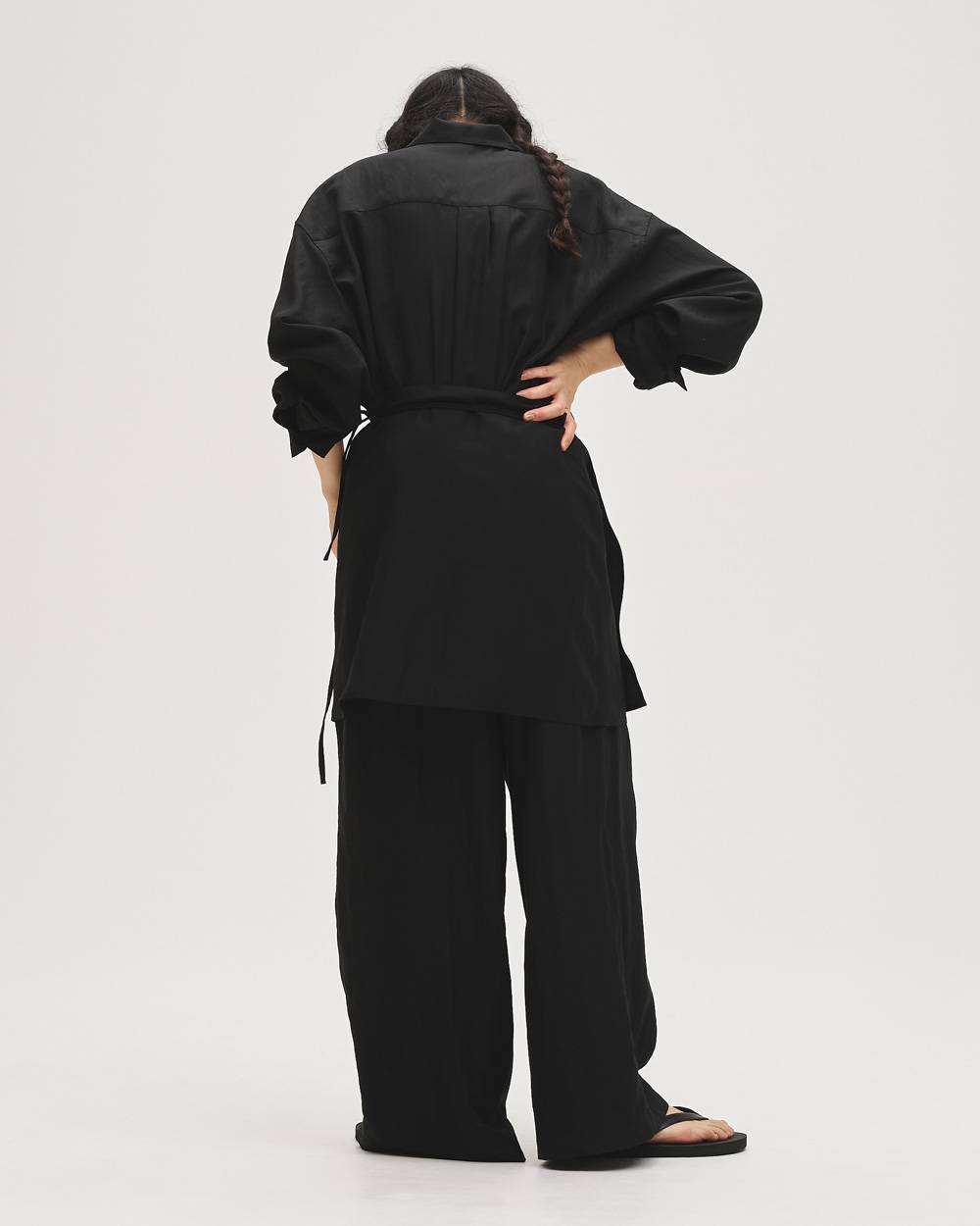 Wrap Shirts Combinaison Wrap Shirts Combinaison,ラップシャツコンビネゾン,12710313,コンビネゾン,シャツコンビネゾン,ラップコンビネゾン,ボトムス,オールインワン,todayful,トゥデイフル,lifes,吉田怜香,27ss