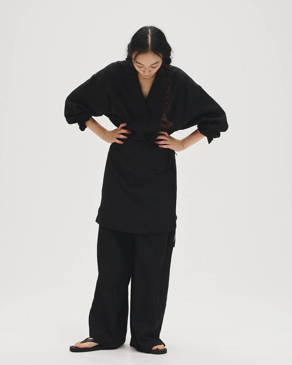Wrap Shirts Combinaison Wrap Shirts Combinaison,ラップシャツコンビネゾン,12710313,コンビネゾン,シャツコンビネゾン,ラップコンビネゾン,ボトムス,オールインワン,todayful,トゥデイフル,lifes,吉田怜香,27ss