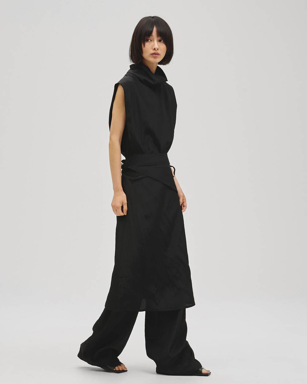 Turtleneck Wrap Combinaison Turtleneck Wrap Combinaison,タートルネックラップコンビネゾン,12710314,ラップコンビネゾン,タートルネックコンビネゾン,コンビネゾン,ボトムス,todayful,トゥデイフル,lifes,吉田怜香,27ss