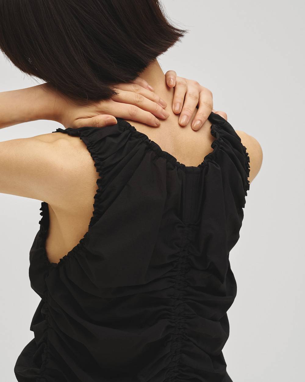 Sheer Gather Tanktop Sheer Gather Tanktop,シアーギャザータンクトップ,12710404,ギャザータンクトップ,シアータンクトップ,タンクトップ,トップス,todayful,トゥデイフル,lifes,吉田怜香,27ss