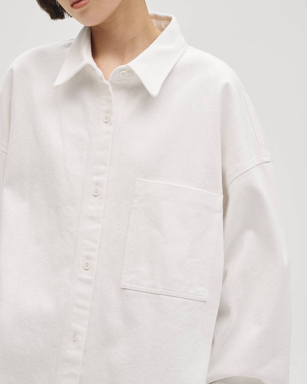 Cottontwill Over Shirts Cottontwill Over Shirts,コットンツイルオーバーシャツ,12710406,コットンツイルシャツ,オーバーシャツ,コットンシャツ,長袖シャツ,todayful,トゥデイフル,lifes,吉田怜香,27ss