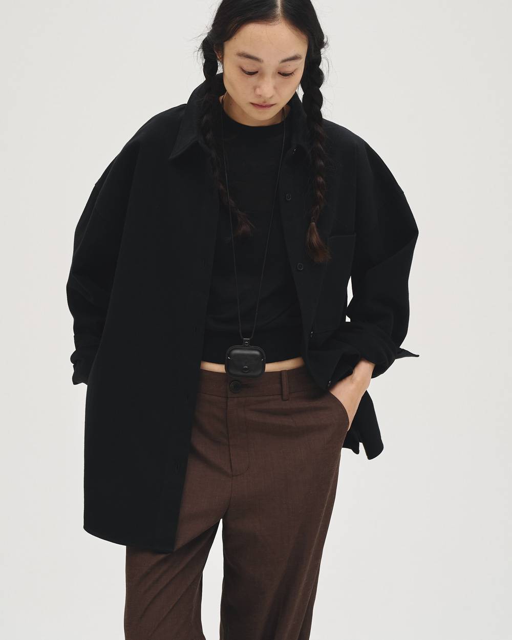 Cottontwill Over Shirts Cottontwill Over Shirts,コットンツイルオーバーシャツ,12710406,コットンツイルシャツ,オーバーシャツ,コットンシャツ,長袖シャツ,todayful,トゥデイフル,lifes,吉田怜香,27ss
