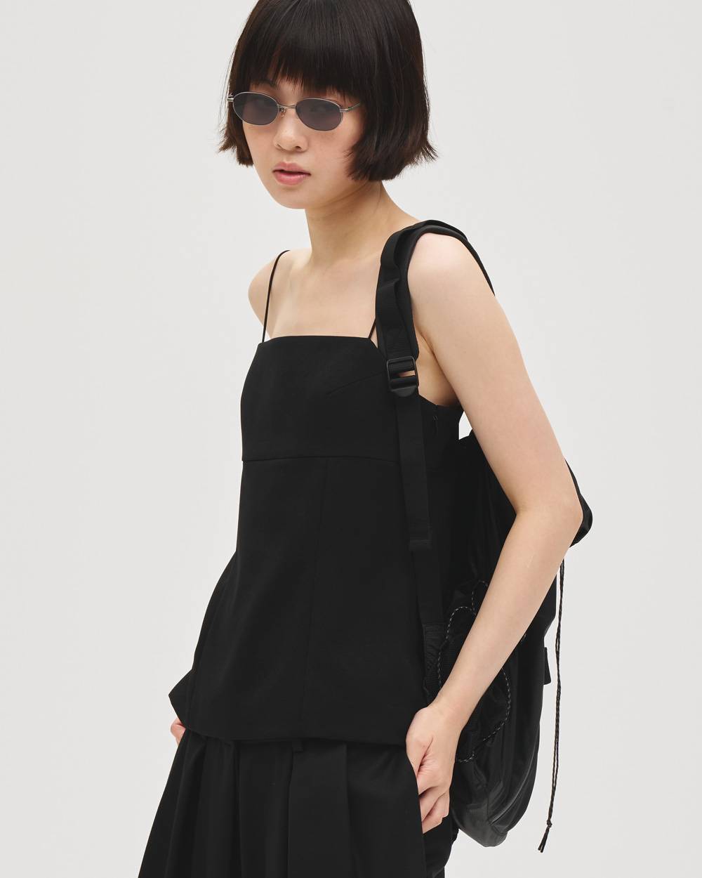Twill Bare Camisole Twill Bare Camisole,ツイルベアキャミソール,12710710,ベアキャミソール,ツイルキャミソール,キャミソール,トップス,todayful,トゥデイフル,lifes,吉田怜香,27ss