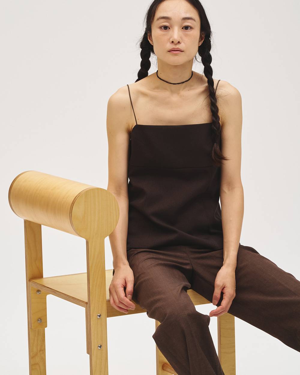 Twill Bare Camisole Twill Bare Camisole,ツイルベアキャミソール,12710710,ベアキャミソール,ツイルキャミソール,キャミソール,トップス,todayful,トゥデイフル,lifes,吉田怜香,27ss