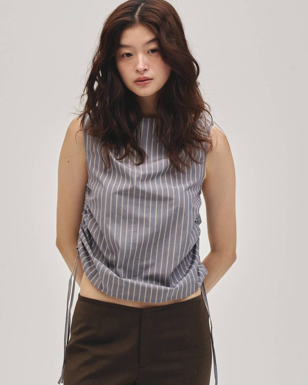 Compact Shirring Blouse Compact Shirring Blouse,コンパクトシャーリングブラウス,12710411,シャーリングブラウス,コンパクトブラウス,ブラウス,トップス,todayful,トゥデイフル,lifes,吉田怜香,27ss