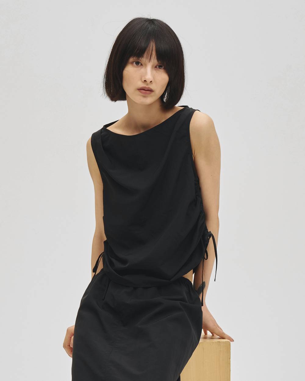 Compact Shirring Blouse Compact Shirring Blouse,コンパクトシャーリングブラウス,12710411,シャーリングブラウス,コンパクトブラウス,ブラウス,トップス,todayful,トゥデイフル,lifes,吉田怜香,27ss
