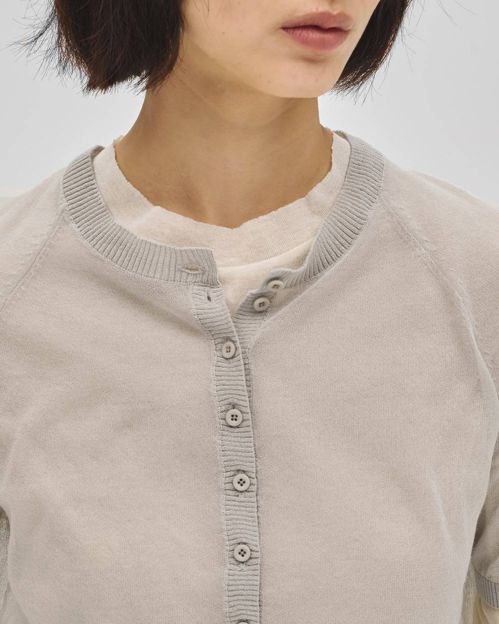 Sheer Knit Cardigan Sheer Knit Cardigan,シアーニットカーディガン,12710507,ニットカーディガン,シアーカーディガン,カーディガン,シアーニット,ニットトップ,todayful,トゥデイフル,lifes,吉田怜香,27ss