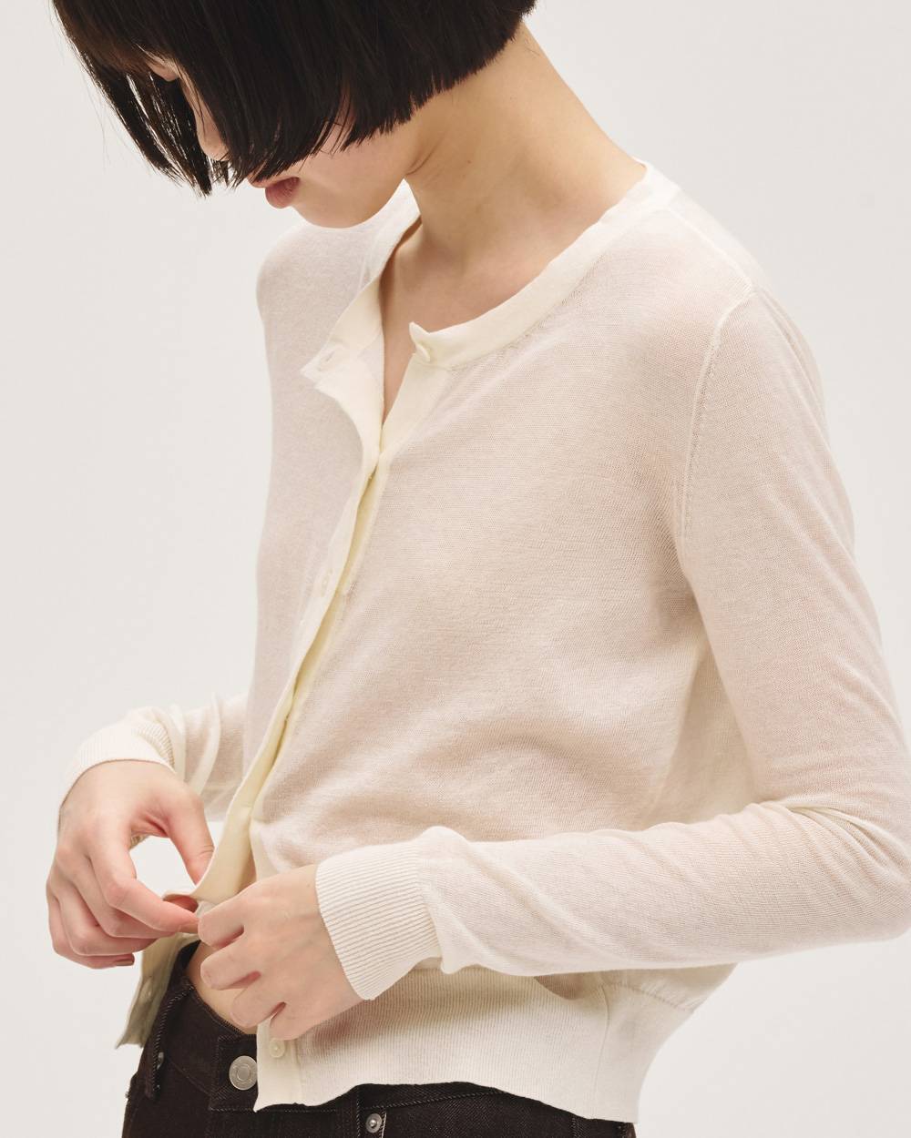 Soft Knit Cardigan Soft Knit Cardigan,ソフトニットカーディガン,12710508,ニットカーディガン,ソフトニット,ニットカーデ,カーディガン,トップス,todayful,トゥデイフル,lifes,吉田怜香,27ss