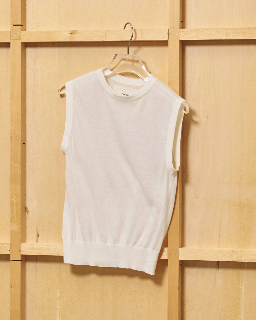Soft Knit Tanktop Soft Knit Tanktop,ソフトニットタンクトップ,12710509,ニットタンクトップ,ソフトニット,タンクトップ,カットソー,トップス,todayful,トゥデイフル,lifes,吉田怜香,27ss