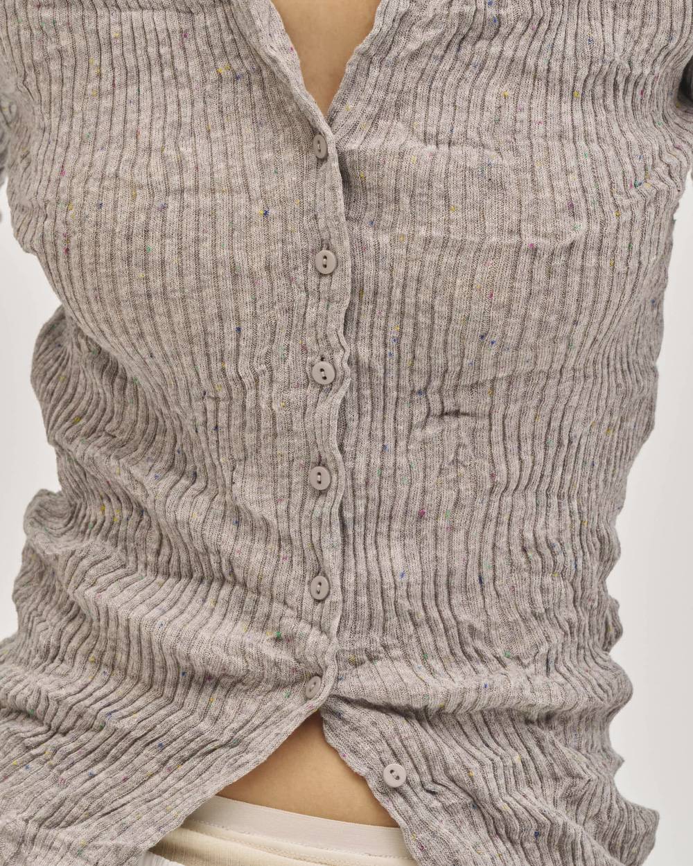Nep Skipper Knit Nep Skipper Knit,ネップスキッパーニット,12710511,スキッパーニット,ネップニット,ニットトップ,todayful,トゥデイフル,lifes,吉田怜香,27ss