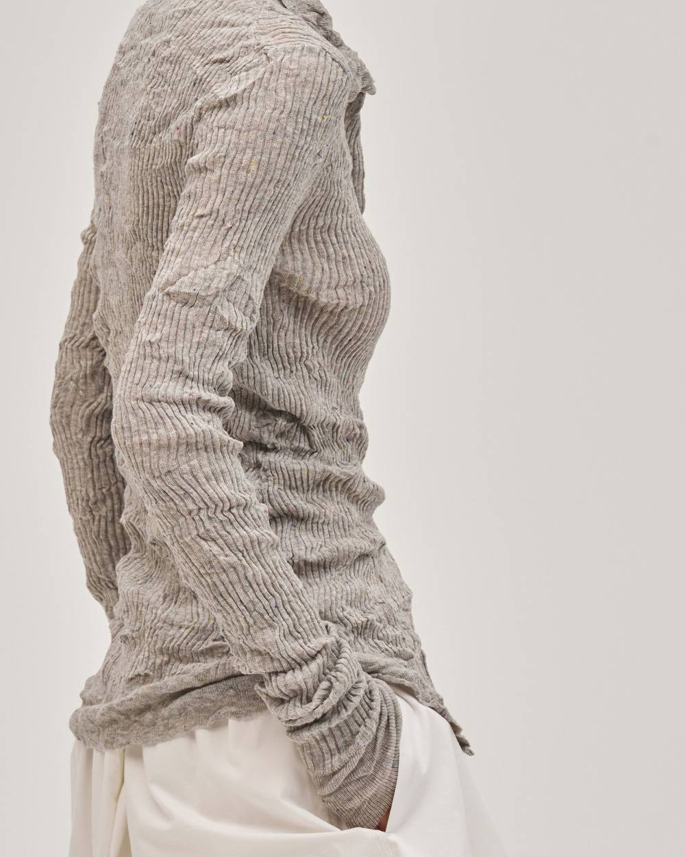 Nep Skipper Knit Nep Skipper Knit,ネップスキッパーニット,12710511,スキッパーニット,ネップニット,ニットトップ,todayful,トゥデイフル,lifes,吉田怜香,27ss
