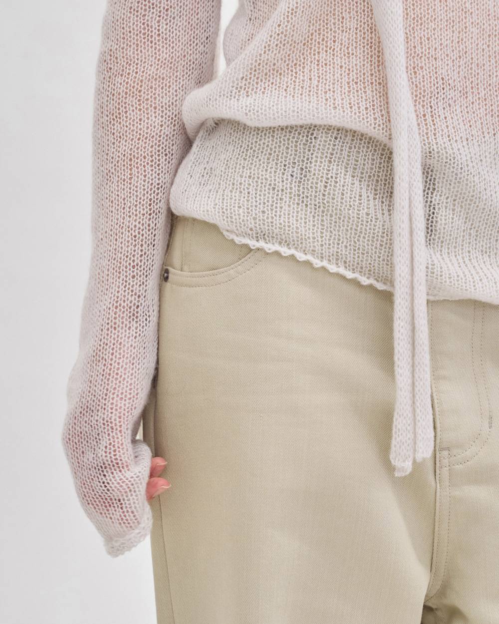 Mohair Tie Knit Mohair Tie Knit,モヘアタイニット,12710516,モヘア,ニット,タイニット,ニットトップス,モヘアトップ,todayful,トゥデイフル,lifes,吉田怜香,27ss