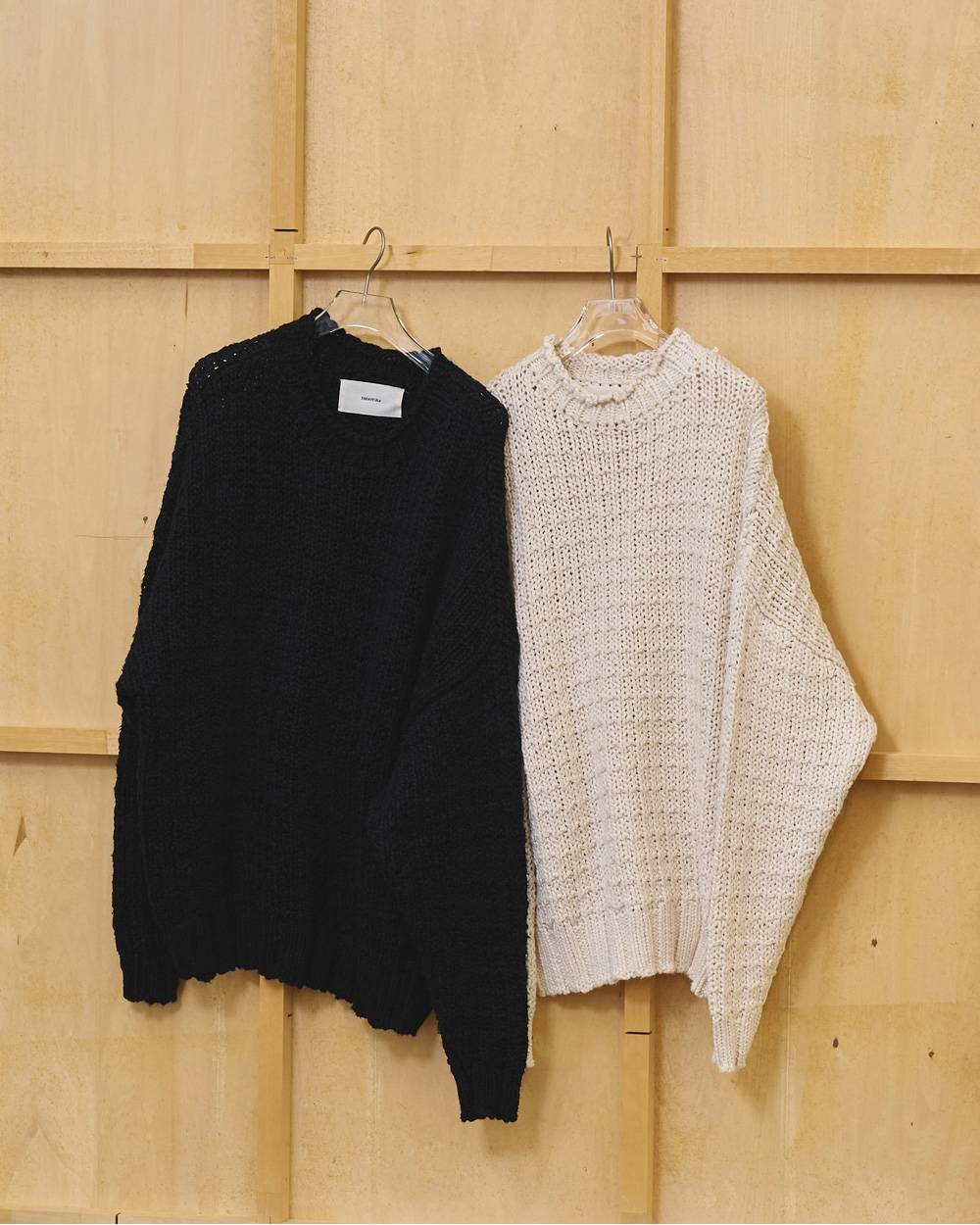 Cotton100% Lowgauge Knit Cotton100% Lowgauge Knit,コットン100%ローゲージニット,12710520,ウール100%,ローゲージ,ニット,ローゲージニット,ニットトップス,セーター,todayful,トゥデイフル,lifes,吉田怜香,27ss