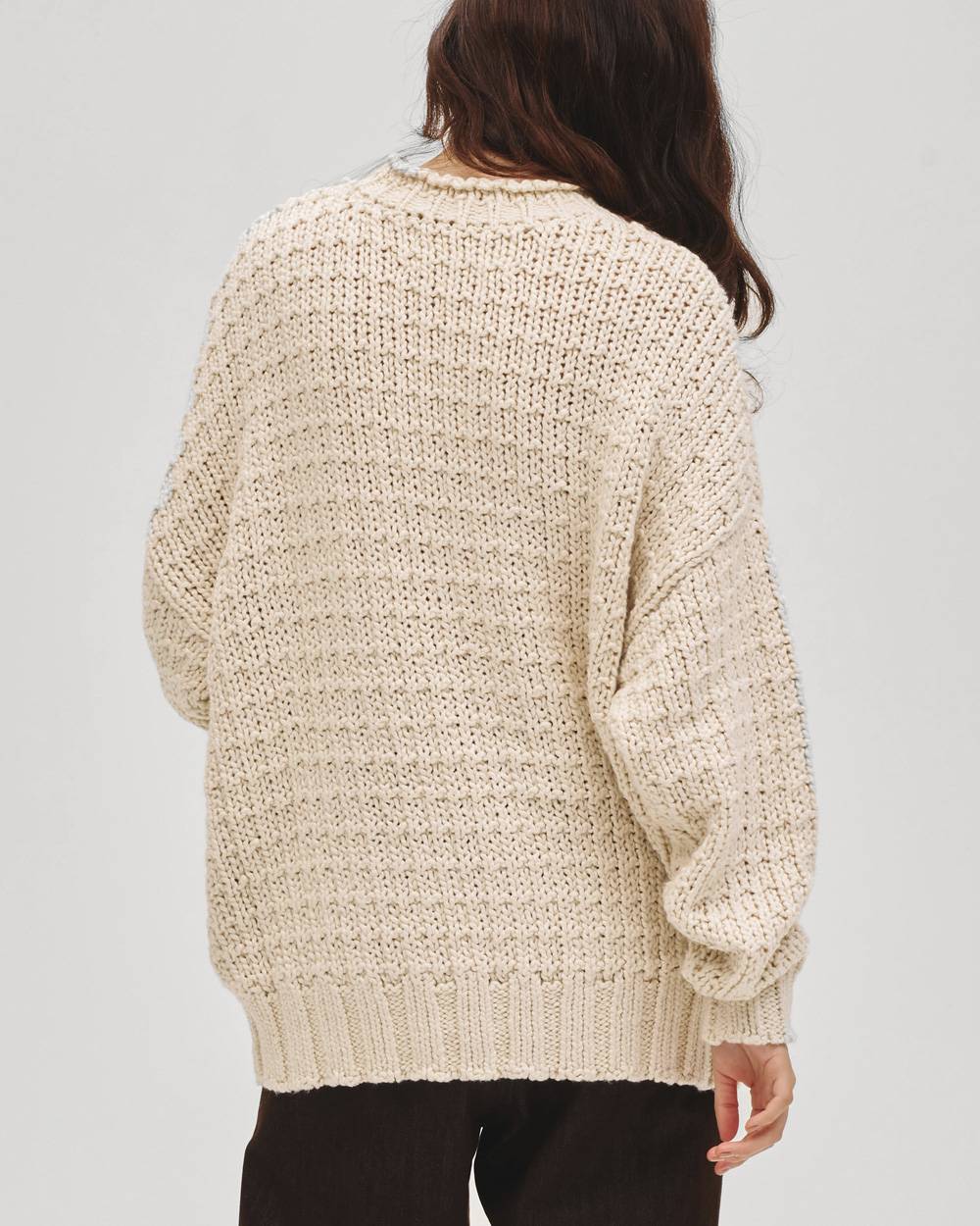 Cotton100% Lowgauge Knit Cotton100% Lowgauge Knit,コットン100%ローゲージニット,12710520,ウール100%,ローゲージ,ニット,ローゲージニット,ニットトップス,セーター,todayful,トゥデイフル,lifes,吉田怜香,27ss