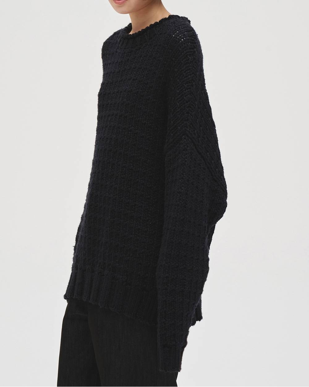 Cotton100% Lowgauge Knit Cotton100% Lowgauge Knit,コットン100%ローゲージニット,12710520,ウール100%,ローゲージ,ニット,ローゲージニット,ニットトップス,セーター,todayful,トゥデイフル,lifes,吉田怜香,27ss
