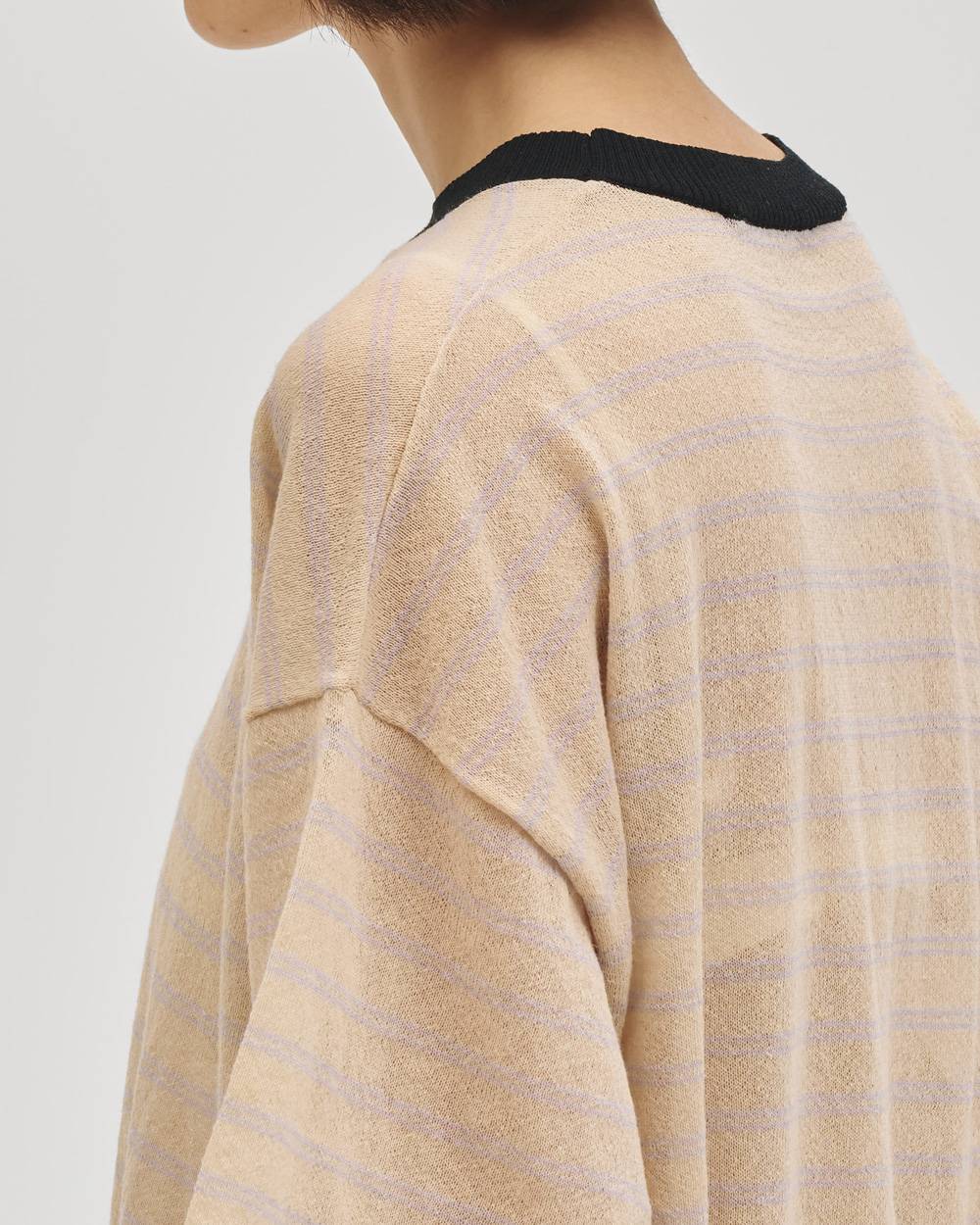 Border Halfsleeve Knit Border Halfsleeve Knit,ボーダーハーフスリーブニット,12710526,ハーフスリーブニット,ボーダーニット,ボーダーニットTシャツ,ニットトップ,todayful,トゥデイフル,lifes,吉田怜香,27ss