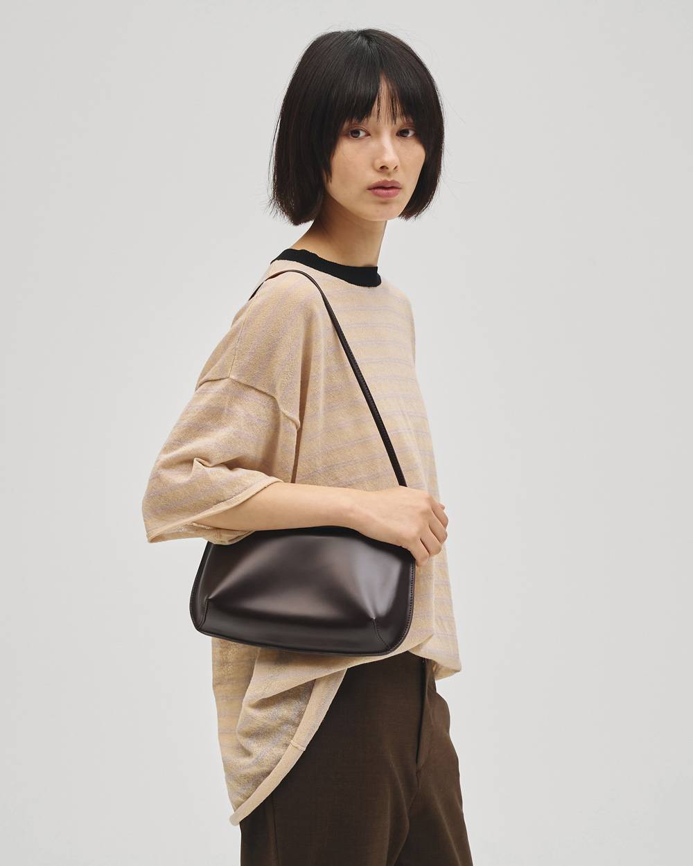 Border Halfsleeve Knit Border Halfsleeve Knit,ボーダーハーフスリーブニット,12710526,ハーフスリーブニット,ボーダーニット,ボーダーニットTシャツ,ニットトップ,todayful,トゥデイフル,lifes,吉田怜香,27ss