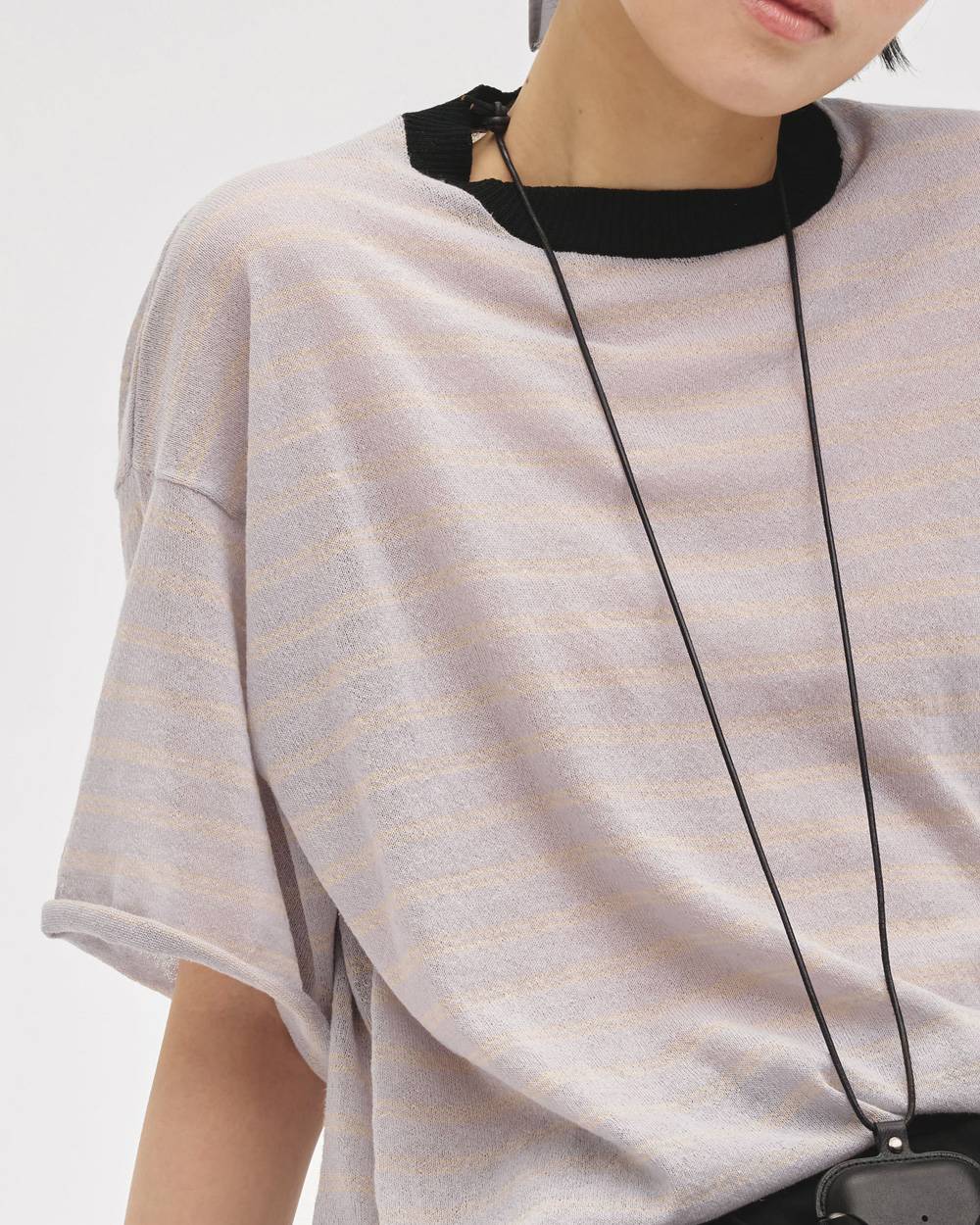 Border Halfsleeve Knit Border Halfsleeve Knit,ボーダーハーフスリーブニット,12710526,ハーフスリーブニット,ボーダーニット,ボーダーニットTシャツ,ニットトップ,todayful,トゥデイフル,lifes,吉田怜香,27ss