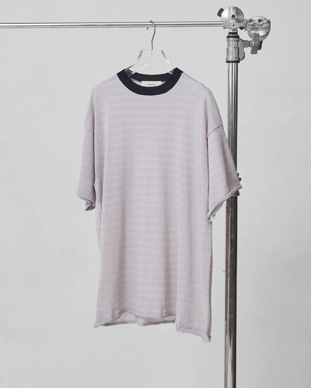 Border Halfsleeve Knit Border Halfsleeve Knit,ボーダーハーフスリーブニット,12710526,ハーフスリーブニット,ボーダーニット,ボーダーニットTシャツ,ニットトップ,todayful,トゥデイフル,lifes,吉田怜香,27ss