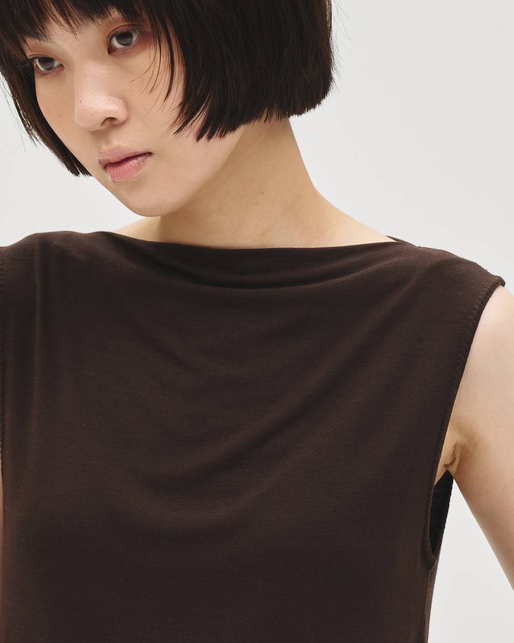 Smooth Boatneck Tanktop Smooth Boatneck Tanktop,スムースボートネックタンクトップ,12710601,ボートネックタンクトップ,タンクトップ,スムースタンクトップ,タンクトップ,カットソー,トップス,todayful,トゥデイフル,lifes,吉田怜香,27ss