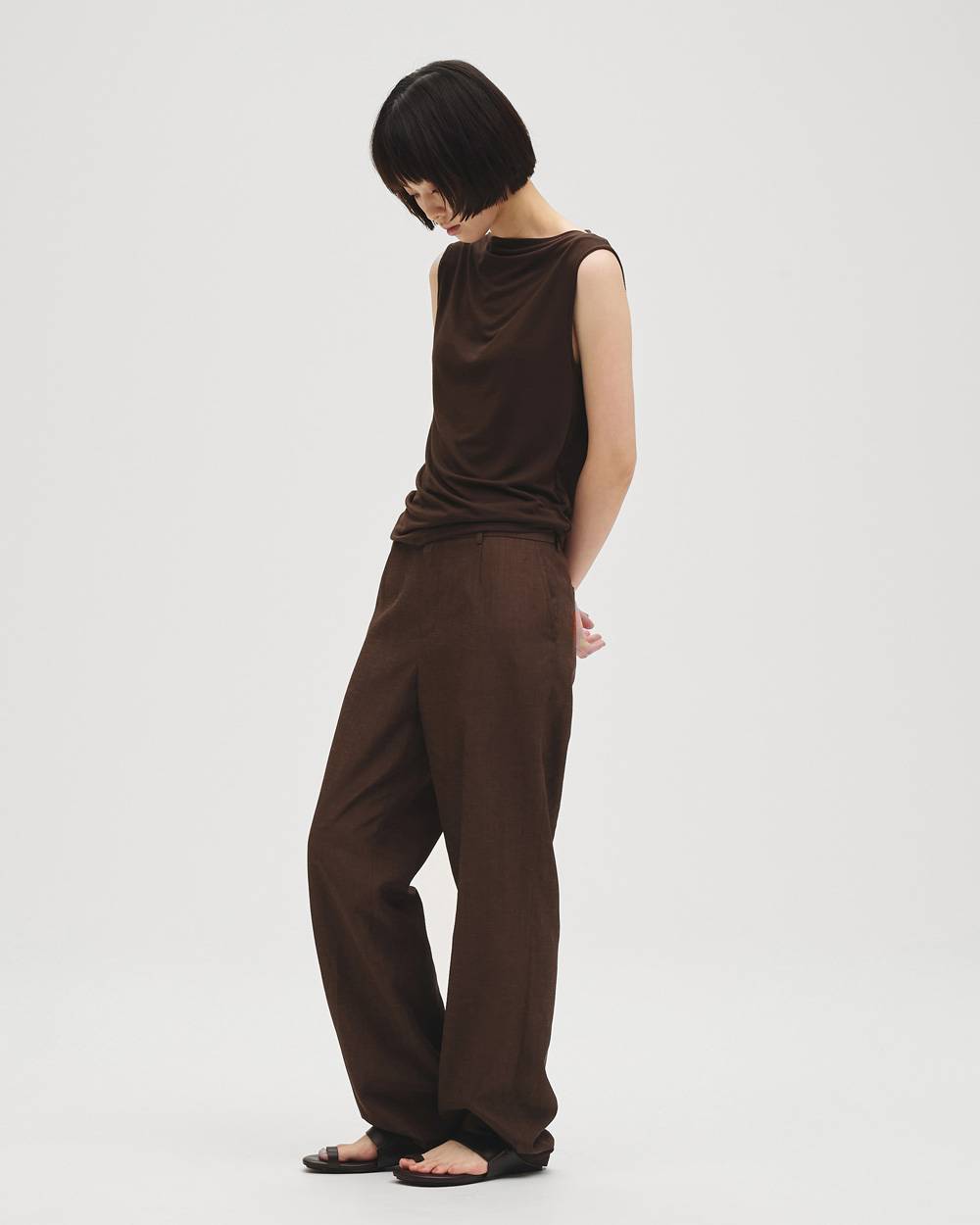 Smooth Boatneck Tanktop Smooth Boatneck Tanktop,スムースボートネックタンクトップ,12710601,ボートネックタンクトップ,タンクトップ,スムースタンクトップ,タンクトップ,カットソー,トップス,todayful,トゥデイフル,lifes,吉田怜香,27ss