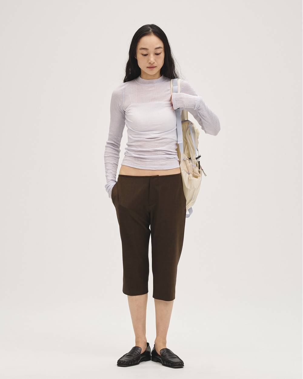Washer Rib Long T-shirts Washer Rib Long T-shirts,ウォッシャーリブロングTシャツ,12710606,ウォッシャーロングTシャツ,リブロングTシャツ,ロンT,カットソー,トップス,todayful,トゥデイフル,lifes,吉田怜香,27ss