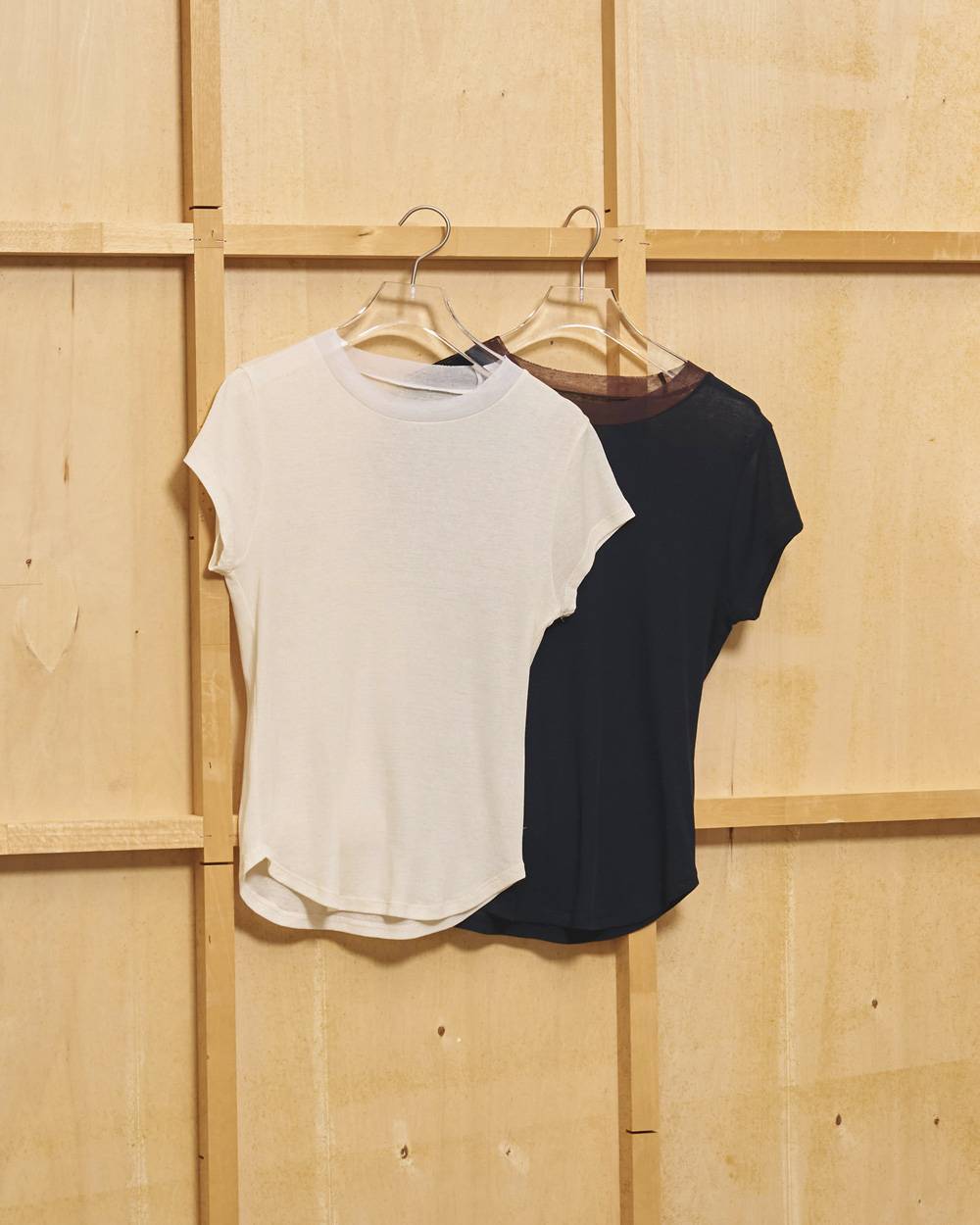 Sheer Fraice T-shirts Sheer Fraice T-shirts,シアーフレースTシャツ,12710610,フレースTシャツ,シアーTシャツ,tシャツ,トップス,カットソー,todayful,トゥデイフル,lifes,吉田怜香,27ss