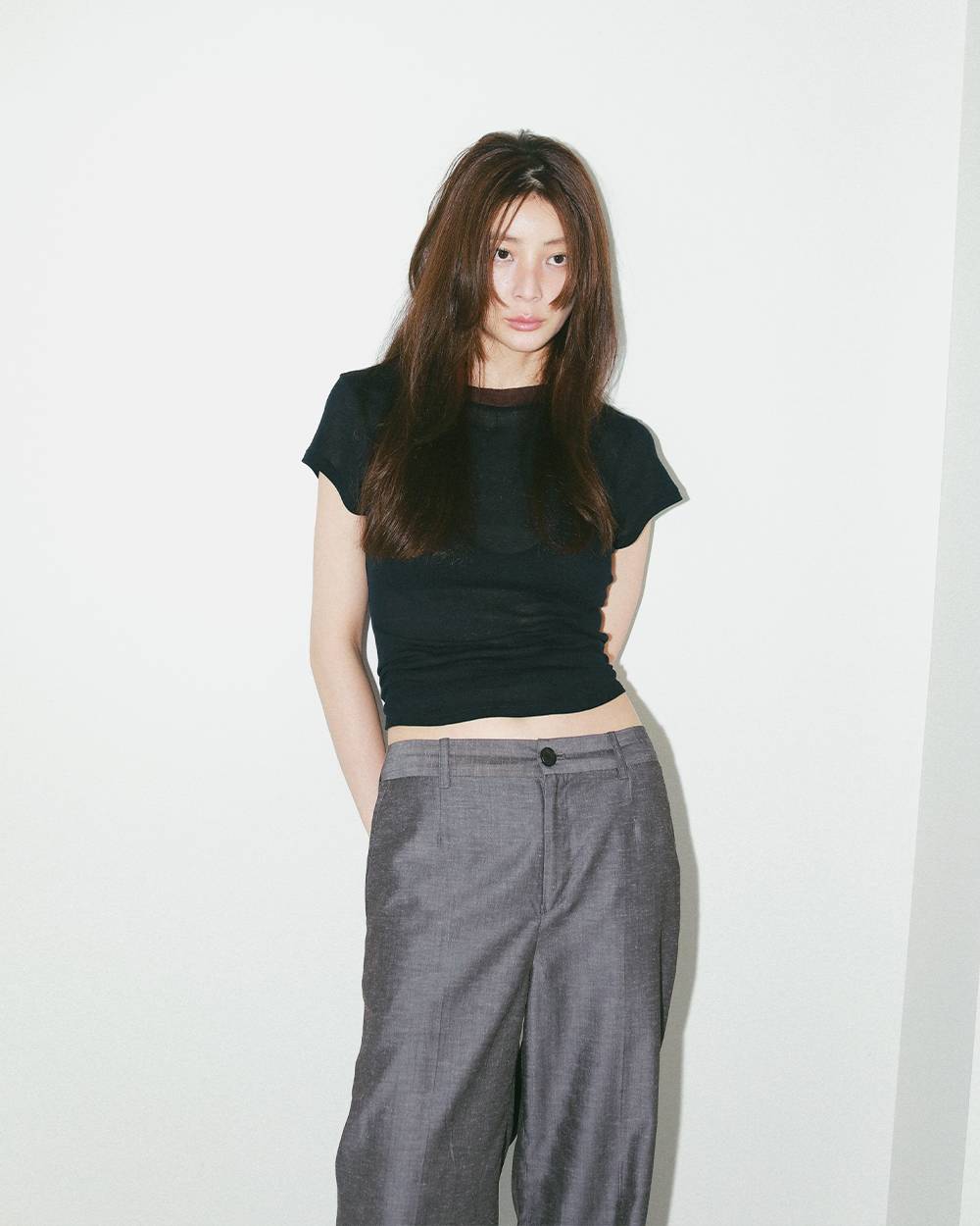 Sheer Fraice T-shirts Sheer Fraice T-shirts,シアーフレースTシャツ,12710610,フレースTシャツ,シアーTシャツ,tシャツ,トップス,カットソー,todayful,トゥデイフル,lifes,吉田怜香,27ss