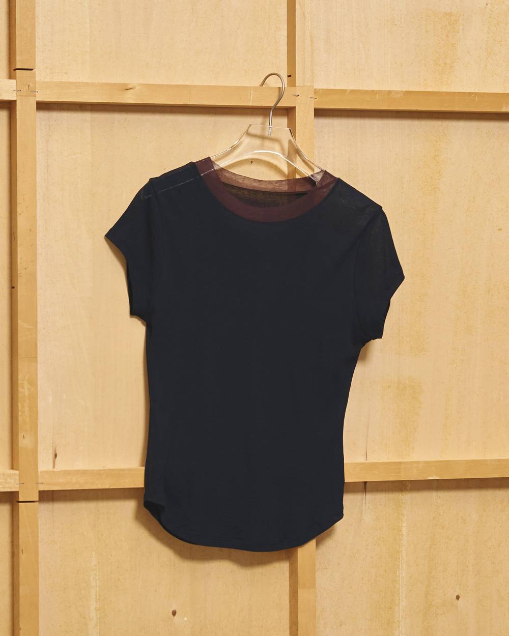 Sheer Fraice T-shirts Sheer Fraice T-shirts,シアーフレースTシャツ,12710610,フレースTシャツ,シアーTシャツ,tシャツ,トップス,カットソー,todayful,トゥデイフル,lifes,吉田怜香,27ss