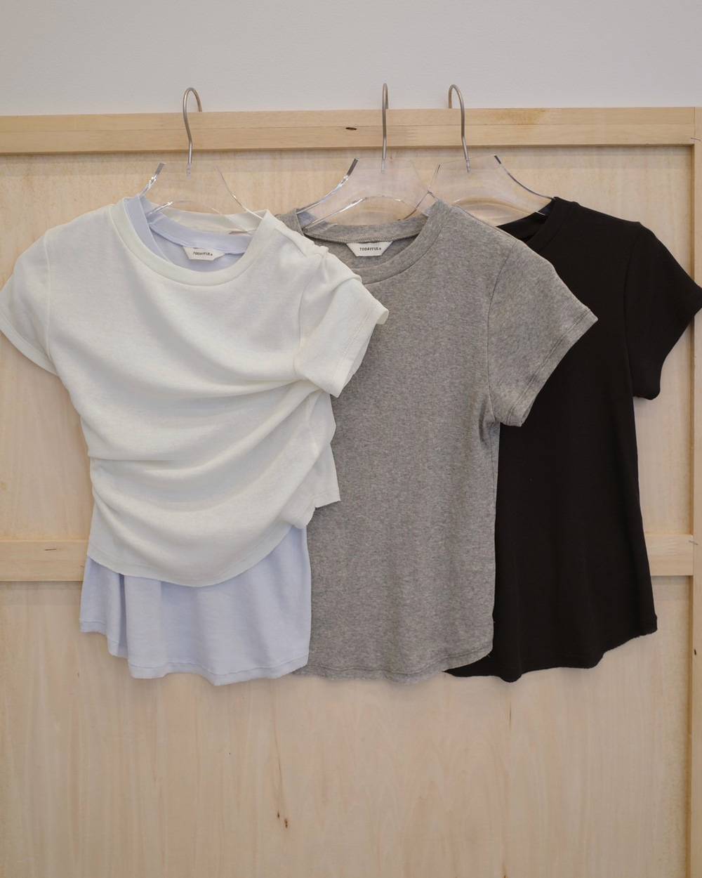 Soft Fraice T-shirts Soft Fraice T-shirts,ソフトフレースTシャツ,12710615,フレースTシャツ,Tシャツ,カットソー,todayful,トゥデイフル,lifes,吉田怜香,27ss