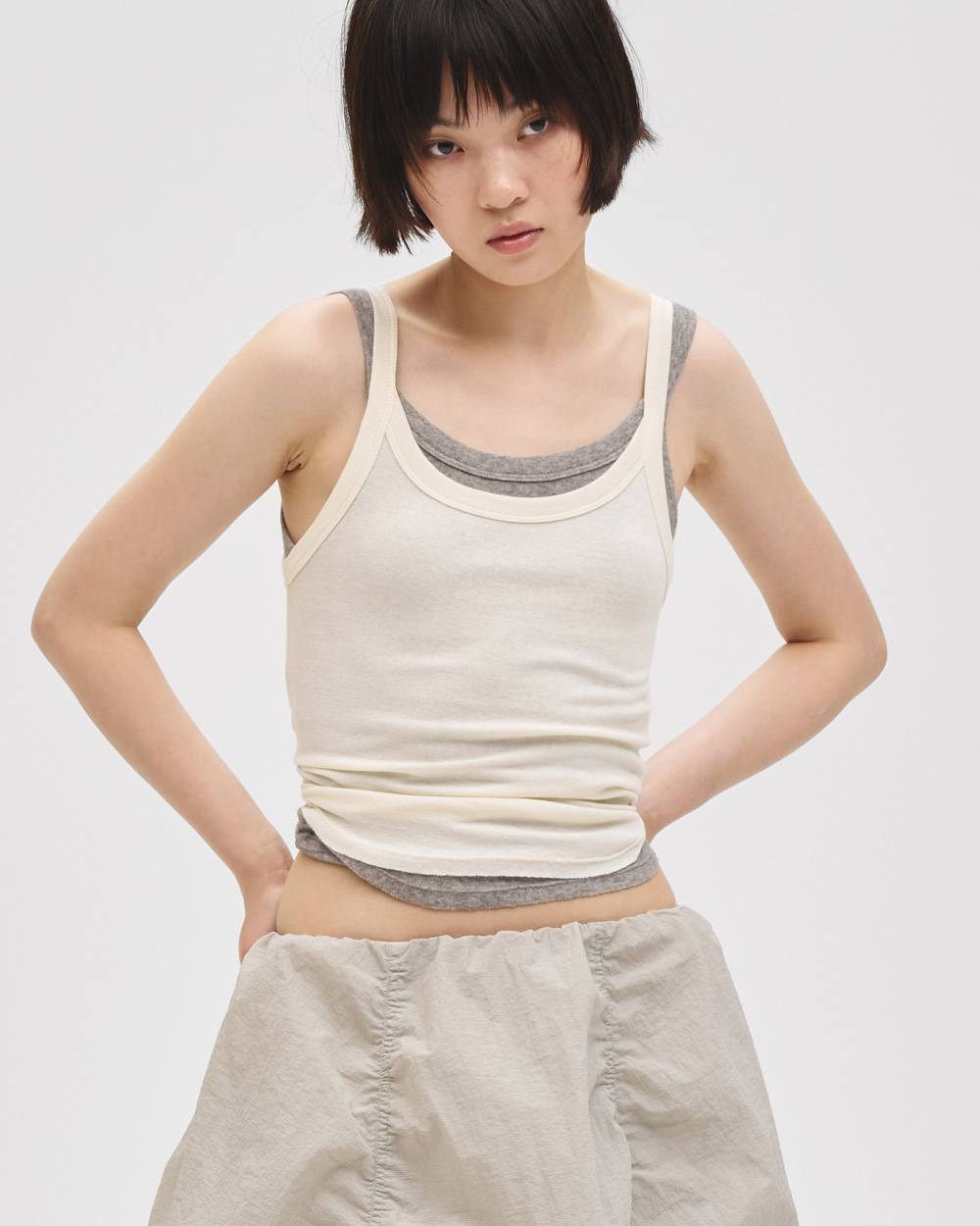 Soft Fraice Camisole Soft Fraice Camisole,ソフトフレースキャミソール,12710616,キャミソール,カットソー,todayful,トゥデイフル,lifes,吉田怜香,27ss