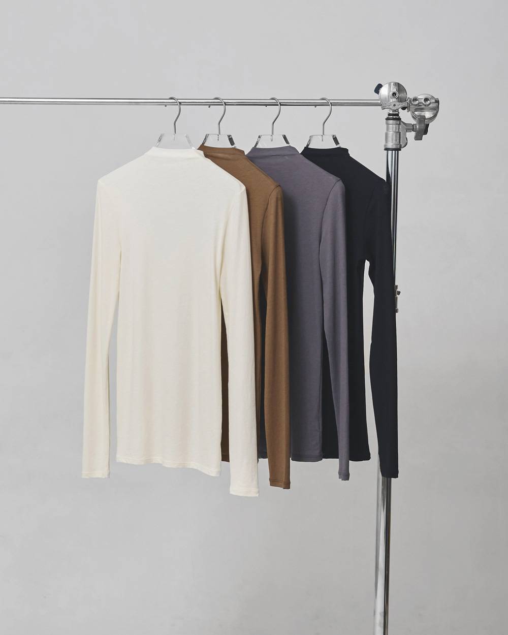 Highneck Smooth Long T-shirts Highneck Smooth Long T-shirts,ハイネックスムースロングTシャツ,12710618,ハイネックロングTシャツ,ロングTシャツ,ロンT,カットソー,todayful,トゥデイフル,lifes,吉田怜香,27ss