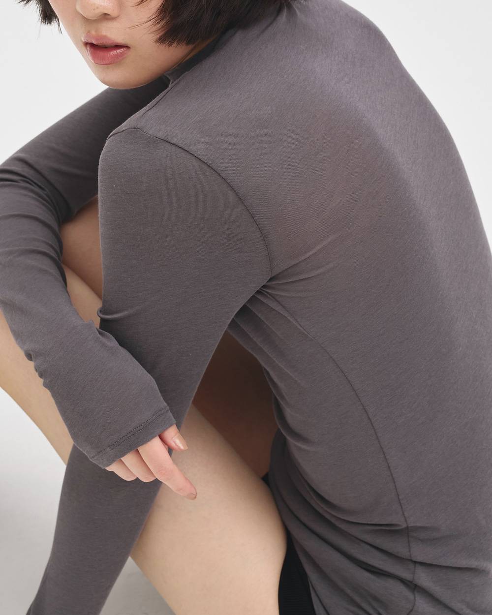 Highneck Smooth Long T-shirts Highneck Smooth Long T-shirts,ハイネックスムースロングTシャツ,12710618,ハイネックロングTシャツ,ロングTシャツ,ロンT,カットソー,todayful,トゥデイフル,lifes,吉田怜香,27ss