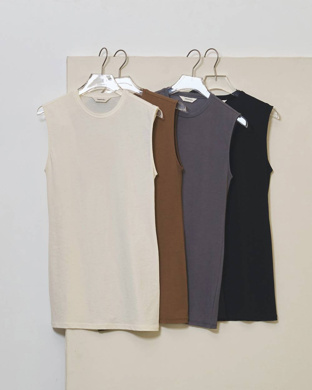 Smooth Tanktop Tunic Smooth Tanktop Tunic,スムースタンクトップチュニック,12710619,タンクトップチュニック,チュニック,スムースチュニック,トップス,todayful,トゥデイフル,lifes,吉田怜香,27ss