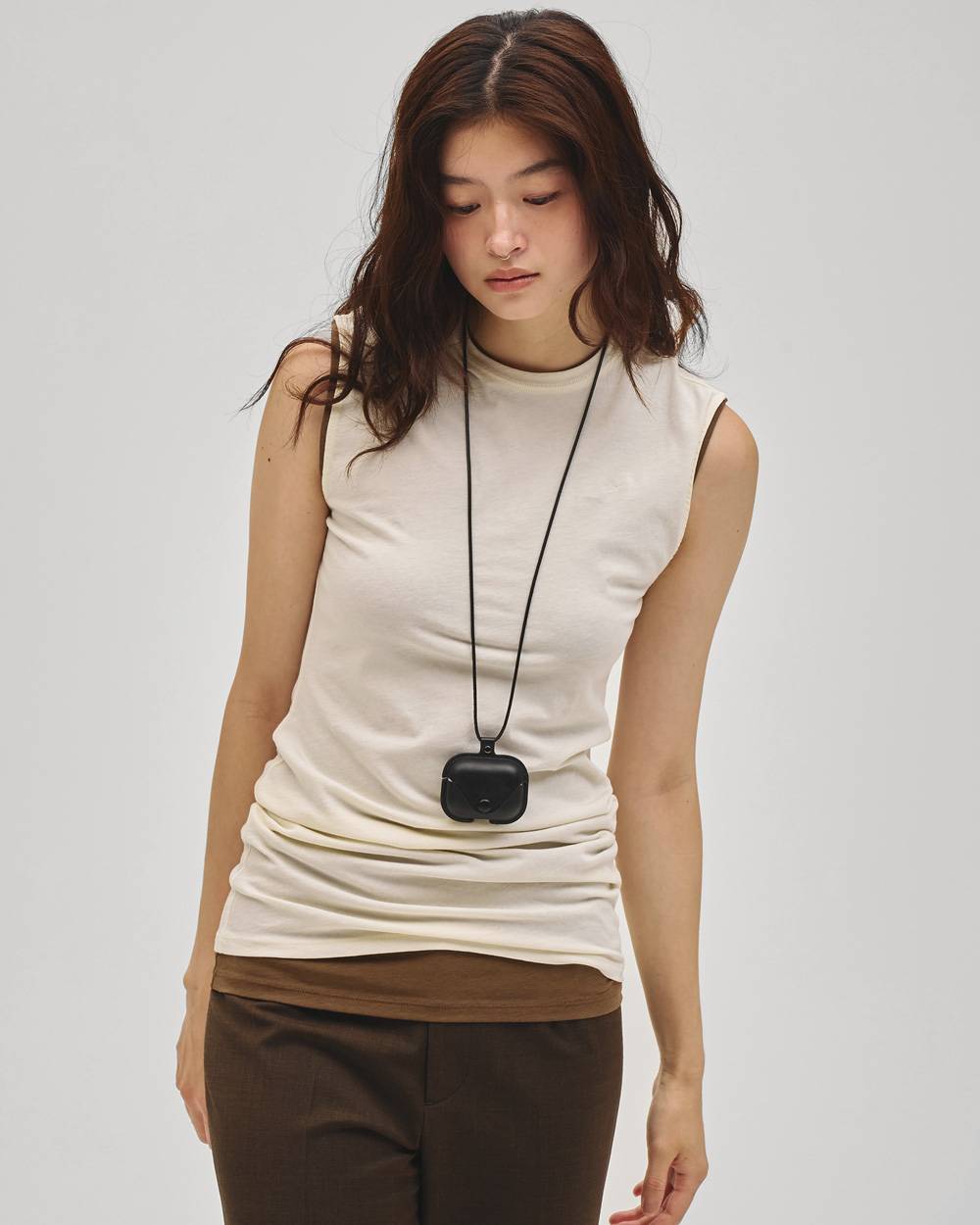 Smooth Tanktop Tunic Smooth Tanktop Tunic,スムースタンクトップチュニック,12710619,タンクトップチュニック,チュニック,スムースチュニック,トップス,todayful,トゥデイフル,lifes,吉田怜香,27ss