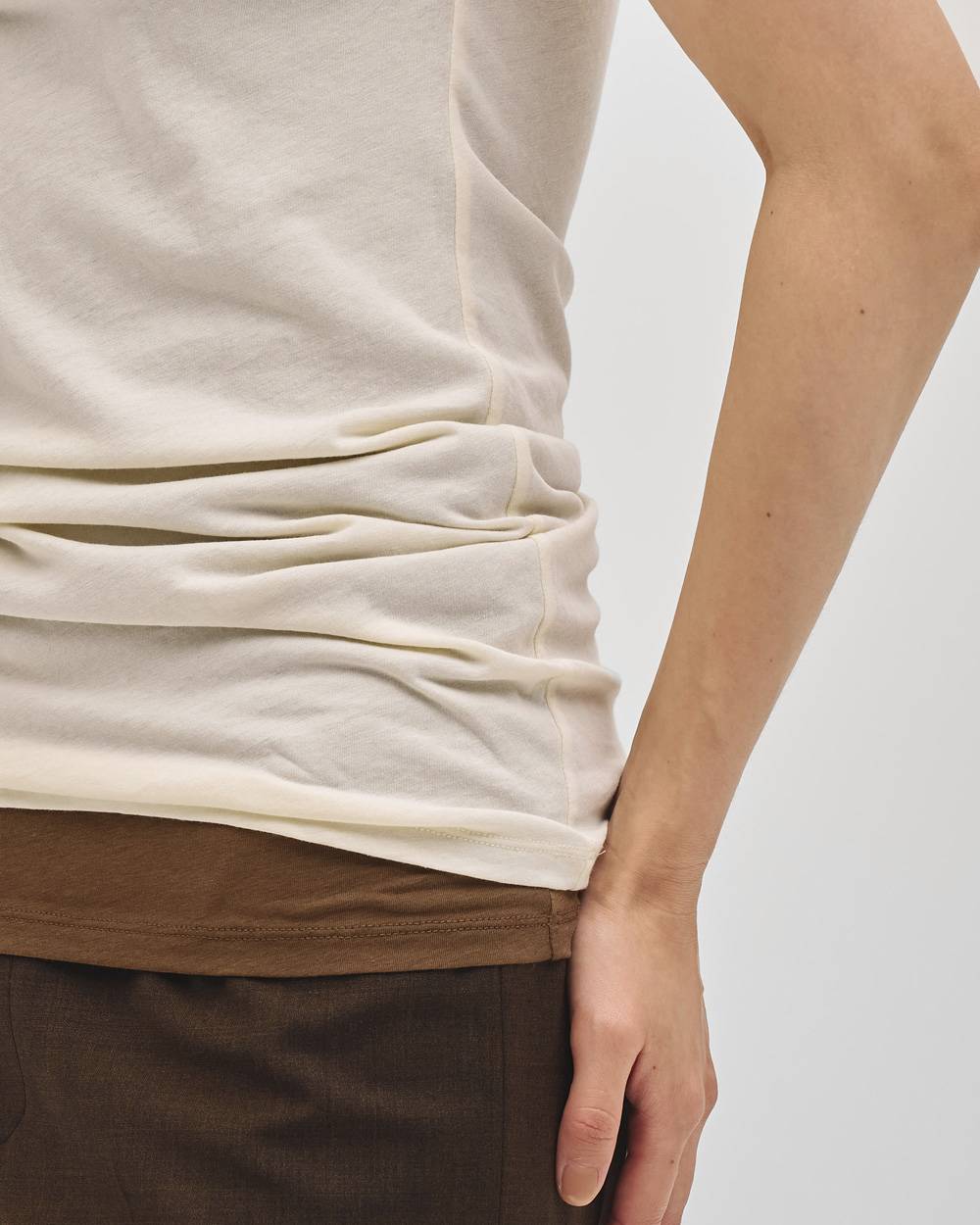 Smooth Tanktop Tunic Smooth Tanktop Tunic,スムースタンクトップチュニック,12710619,タンクトップチュニック,チュニック,スムースチュニック,トップス,todayful,トゥデイフル,lifes,吉田怜香,27ss